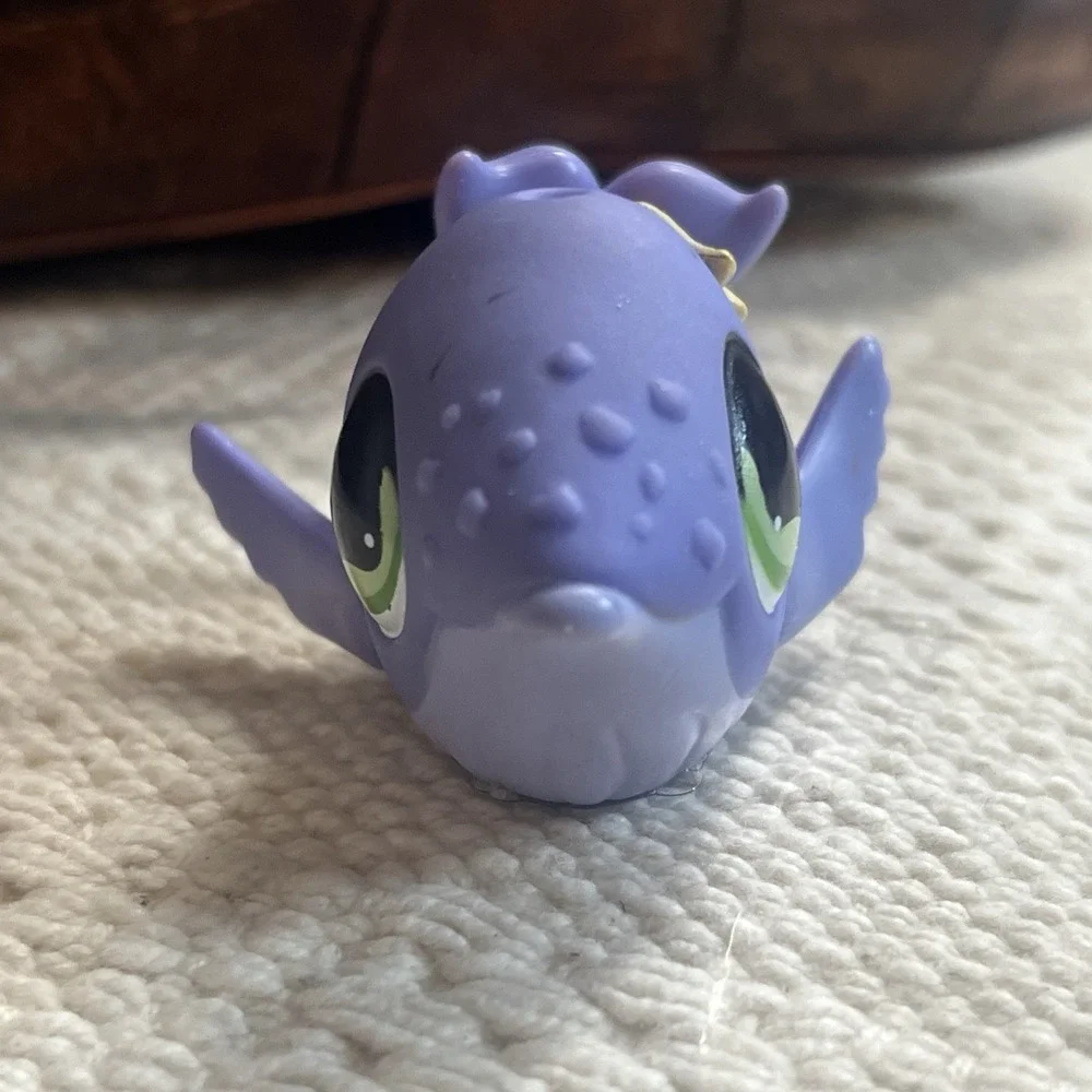 Littlest Pet Shop‎ # 031 Purple Whale Orange Starfish.